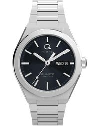 Timex - Analoguhr Q Continental Day And Date - Lyst