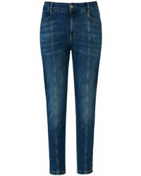 Emilia Lay 7/8-jeans - Blau