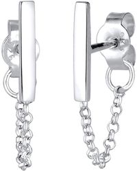 Elli Jewelry - Ohrringe Geo, Kette - Lyst
