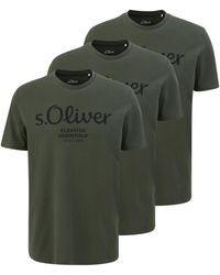 S.oliver - Shirt Basic - Lyst