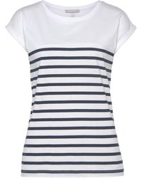 Tamaris T-Shirt, mit Rundhalsausschnitt - Grau