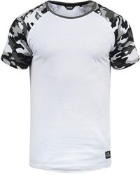 Solid - Rundhalsshirt 'cahil' - Lyst