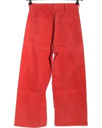 Bellerose High Waist Jeans - Rot