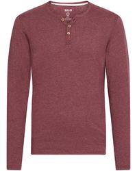Solid - Rundhalsshirt Volko - Lyst