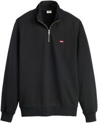Levi's - Levi's® Sweatshirt ORIGINAL HM 1/4 ZIP - Lyst