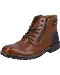 Rieker - Schnürstiefel - Lyst