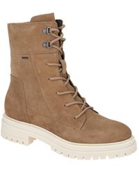 Geox - Boots Iridea Stiefel Hellbraun Sand Amphibiox D26D0C - Lyst
