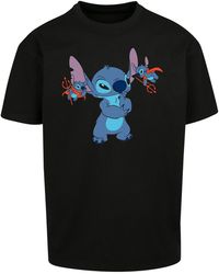 F4NT4STIC - T-Shirt Disney Lilo And Stitch Little Devils - Lyst