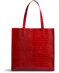Ted Baker Tasche 'croccon' - Rot