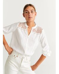 Mango Hemd 'Mar' - Weiß