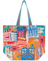 Codello - Shopper Mit Sardinenmotiven - Lyst
