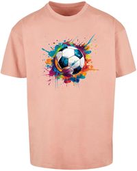 F4NT4STIC - T-Shirt Bunte Fußball Grafik - Lyst