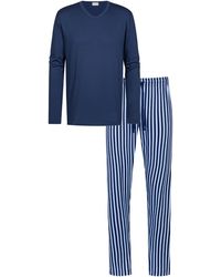 Mey - Pyjama Lang Graphic Stripes - Lyst
