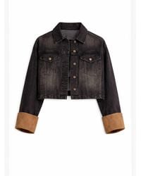 its basic - Its Basic Übergangsjacke Straight Denim Jacket - Lyst