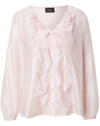 S.oliver - Oliver Label Bluse - Lyst
