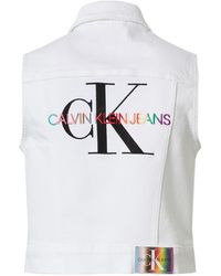 Calvin Klein Weste - Weiß