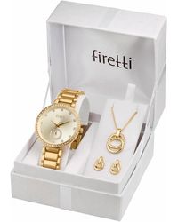 Firetti - Quarzuhr (Set, 4 Tlg. - Lyst