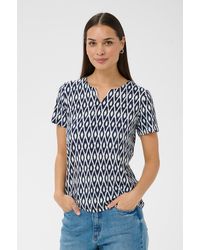 Kaffe - T-Shirt Kaabella - Lyst