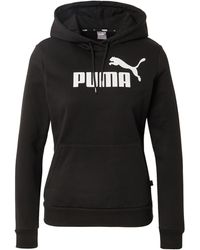 PUMA - Sportsweatshirt 'essential logo hoodie' - Lyst