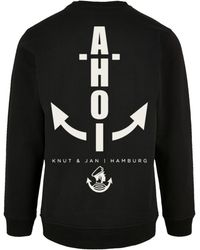 F4NT4STIC - Sweatshirt Ahoi Anker Knut & Jan Hamburg - Lyst