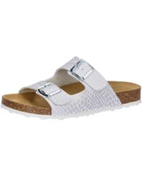 Lico - Pantolette Bioline Platino - Lyst