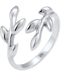 Elli Jewelry - Ring Blatt - Lyst