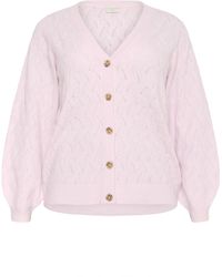 Kaffe - Strickjacke 'Anita' - Lyst