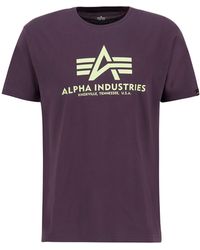 Alpha Industries - Shirt Basic Logo - Lyst