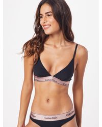 Calvin Klein BH 'UNLINED TRIANGLE' - Blau