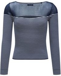Salsa Jeans - Pullover Trasparenz - Lyst
