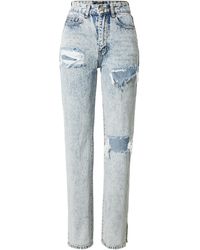 Nasty Gal - Jeans 'now or never distressed' - Lyst