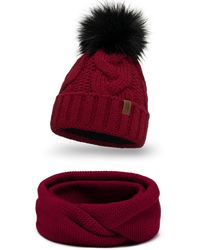 Vivience - Mütze 7014 Set - Lyst