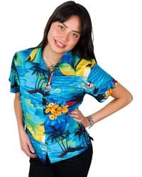 King Kameha - Bluse Surf - Lyst