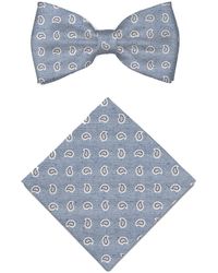 REAL GUYS - Set Fliege Mit Einstecktuch - Lyst