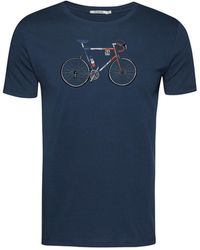 GreenBomb - T-Shirt Guide Bike Jacques - Lyst