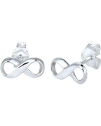 Elli Jewelry - Ohrringe Infinity - Lyst