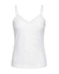 MEETWEE - Top V-Neck Summer Lace Vest - Lyst