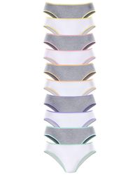 PETITE FLEUR - Bikinislip (10 Stck. - Lyst