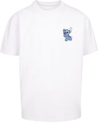 F4NT4STIC - T-Shirt Disney Lilo And Stitch Stitch Backside Breast - Lyst