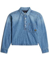 G-Star - Bluse Boxy Day - Lyst