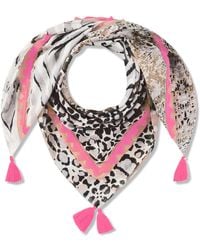 Codello - Tuch Mit Animal-Print Und Stay Wild-Schriftzug - Lyst