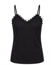 MEETWEE - Top V-Neck Summer Lace Vest - Lyst