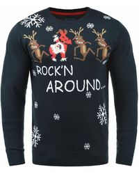 Blend - Weihnachtspullover Rudolph - Lyst