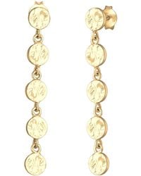 Elli Jewelry - Ohrringe Geo, Hänger, Plättchen - Lyst