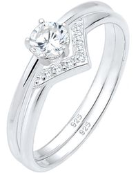 Elli Jewelry - Ring Set - Lyst