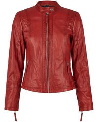 7eleven - Lederjacke Selinny - Lyst