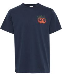 Solid - Rundhalsshirt Sdpargav - Lyst