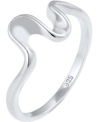 Elli Jewelry - Ring Wellen - Lyst