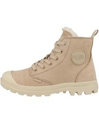 Palladium - Schnürstiefelette Pampa - Lyst