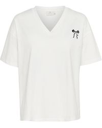 Kaffe - T-Shirt 'Ka Bowie' - Lyst